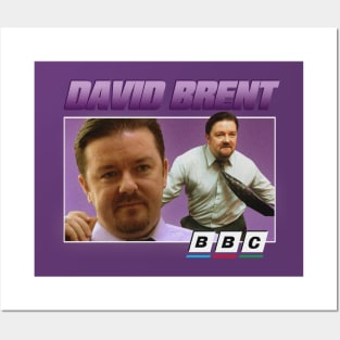 David Brent 90s Tee Posters and Art